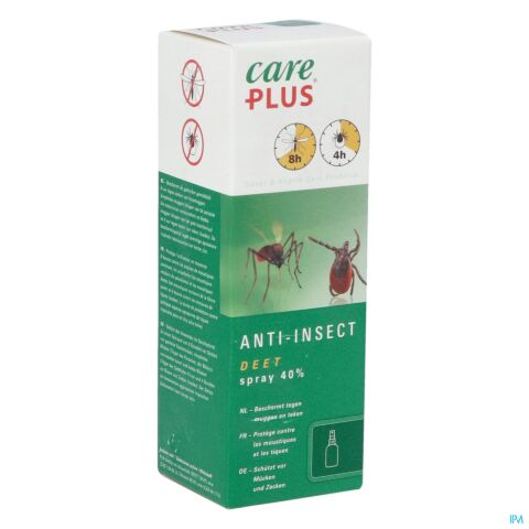 Care Plus DEET 40% Anti-Insectes Spray 60ml