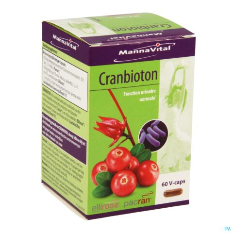 Mannavital Cranbioton 60 V-Caps