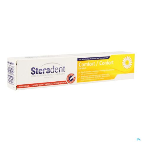 Steradent Creme Fixation Comfort Camomille 65g