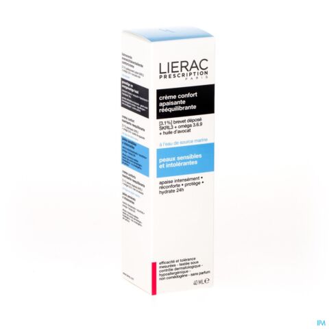 Lierac Prescription Cr Confort Apais&reequil. 40ml
