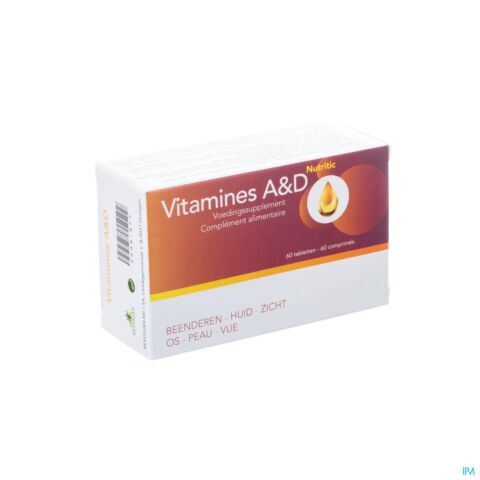 Revogan Nutritic Vitamines A & D 60 Comprimés