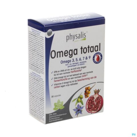 Physalis Oméga Total 30 Gélules