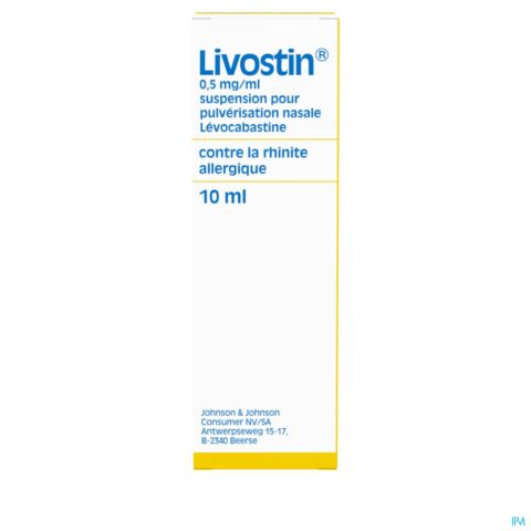 Livostin 0,5mg/ml Spray Nasal 10ml