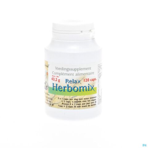 Herborist Relax Herbomix Caps 120 0745a