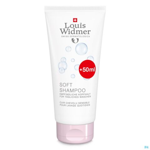 Louis Widmer Soft Shampooing Parfumé Tube 150ml + 50ml GRATUITS