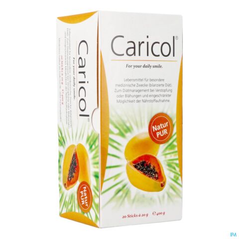 Caricol Papaya Food Supplement Stick 20x20ml