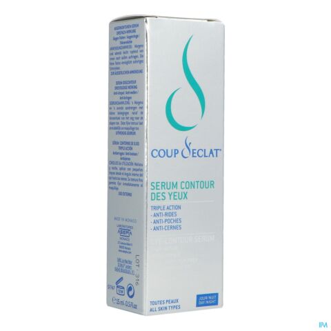 Coup D'eclat Serum Contour Yeux Nf Tube 15ml