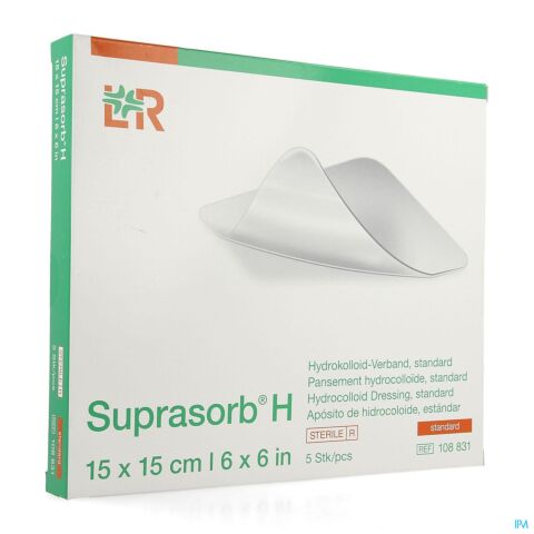 Suprasorb H Hydrocol. Standard 15x15cm 5 108831