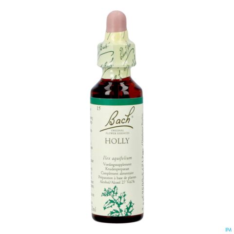 Bach Flower Remedie 15 Holly 20ml