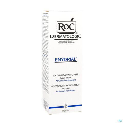 Roc Enydrial Lait Hydratant Corps 200ml