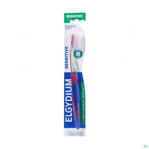 Elgydium Sensitive Brosse à Dents Manuelle Souple 1 Pièce