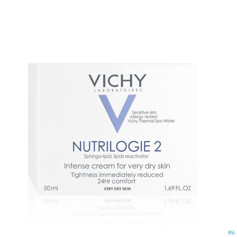 Vichy Nutrilogie 2 Peau Très Sèche Pot 50ml
