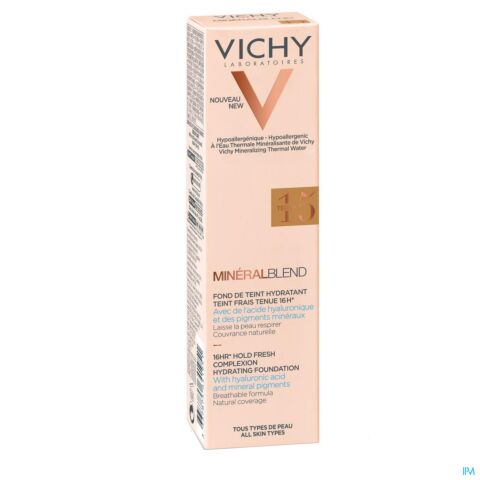 Vichy MineralBlend Fond de Teint Hydratant 15 Terra Tube 30ml