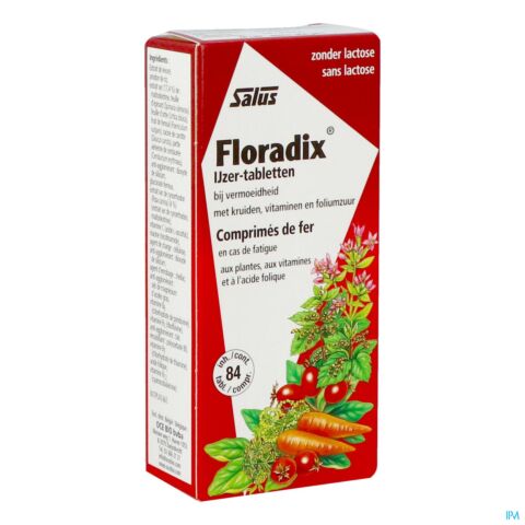 Salus Floradix Fer + Plantes 84 Comprimés