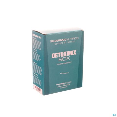 PharmaNutrics Detoximix Box Flacon 200ml + 60 Gélules