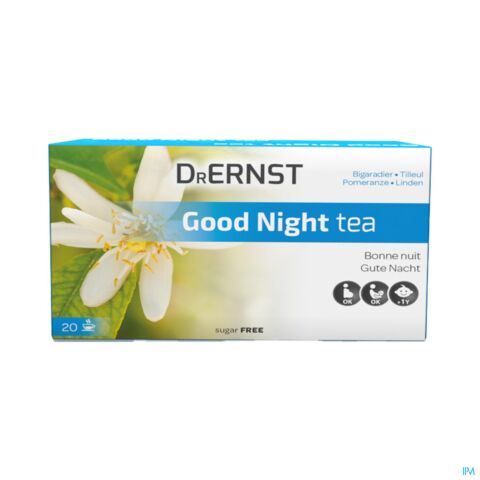 Dr Ernst Good Night Tea Tisane Bonne Nuit Bigaradier & Tilleul 20 Infusions