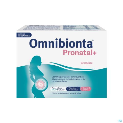 Omnibionta Pronatal+ Grossesse & Allaitement 84 Comprimés + 84 Gélules + PROMO Balle de Bain Gratuite