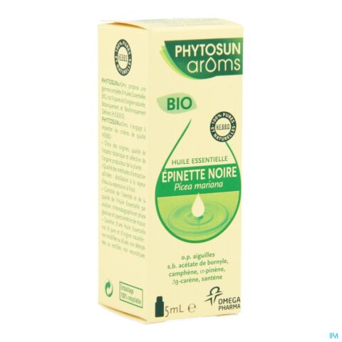 Phytosun Epinette Noire Bio Be2 5ml