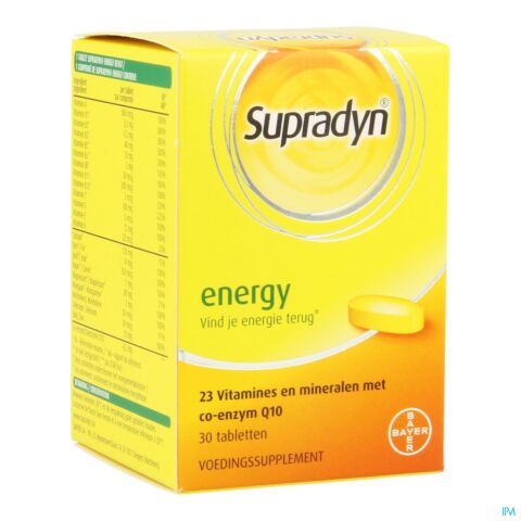 Supradyn Energy Coenzyme Q10 30 Comprimés