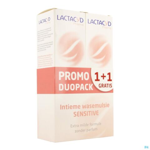Lactacyd Pharma Peaux Sens 2x250ml 1+1