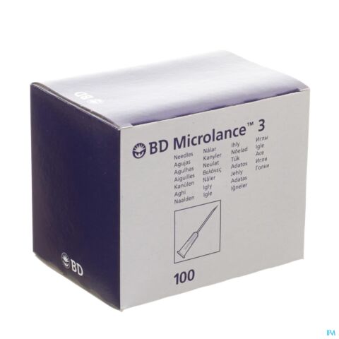 Bd Microlance 3 Aig.21g 1 Rb 0,8x25mm Vert 1