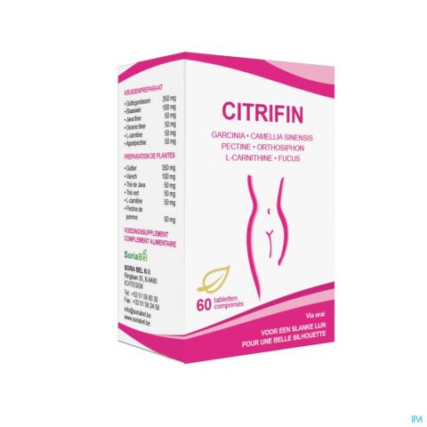 Soria Citrifin 60 Comprimés