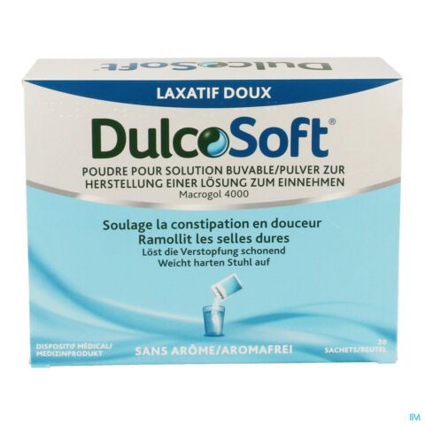 DulcoSoft Laxatif Doux 20 Sachets