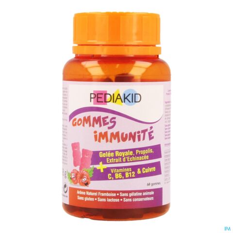 Pediakid Gommes Immunite Gommes A Macher 60