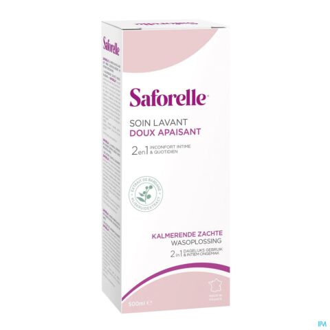 Saforelle Hygiène Intime & Corporelle Soin Lavant Doux Flacon 500ml