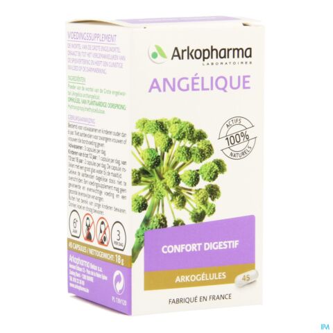 Arkopharma Arkogélules Angélique Confort Digestif 45 Gélules