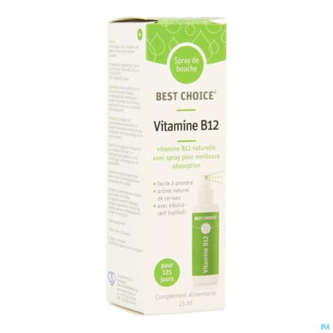 Best Choice Spray Bouche Vitamine B12 25ml