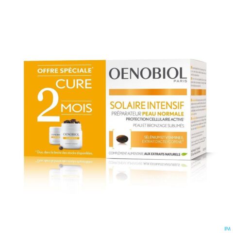 Oenobiol Solaire Intensif Peau Normale 60 Gélules