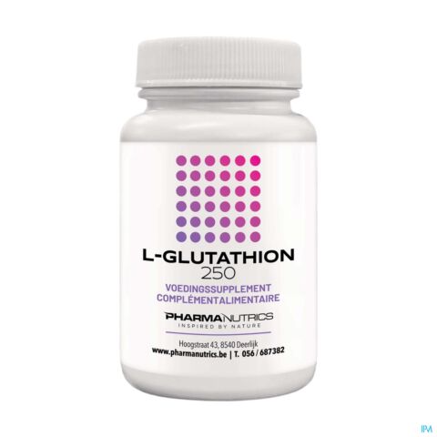 PharmaNutrics L-Glutathion 250 30 Gélules
