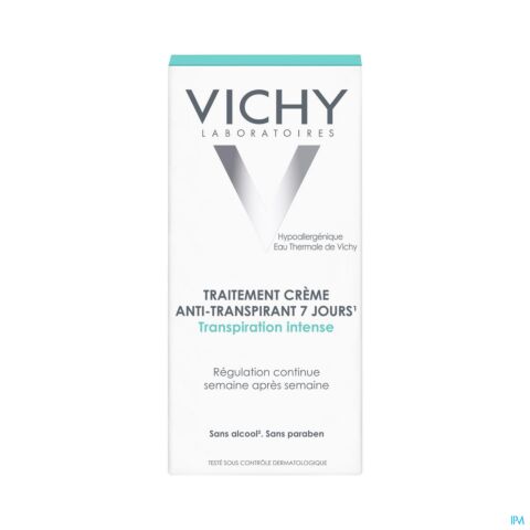 Vichy Déodorant Traitement Anti-Transpirant Crème 7 jours 30ml