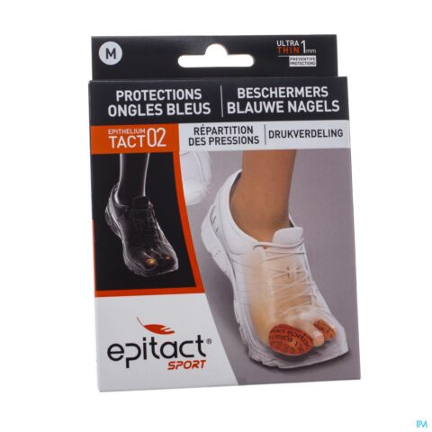 Epitact Sport Protections Ongles Bleus Taille M 2 Pièces
