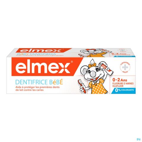 Elmex Dentifrice Bebe 0-2ans 50ml