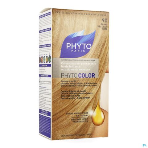 Phytocolor 9d Blond Tres Clair Dore