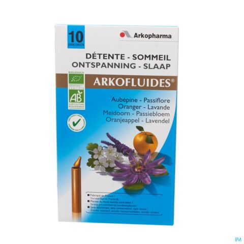 Arkofluide Detente Sommeil Unicad.10 Cfr 3348992
