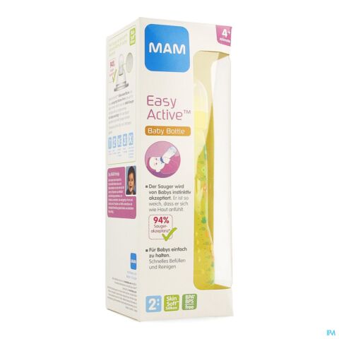 Biberon Mam Easy Active Baby Bottle 330ml Unisexe