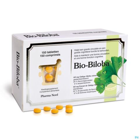 Pharma Nord Bio-Biloba 150 Comprimés