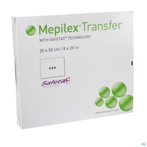 Mepilex Transfer Pans Sil Ster 20x50cm 4 294502