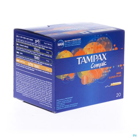 Tampax Compak Super Plus 20