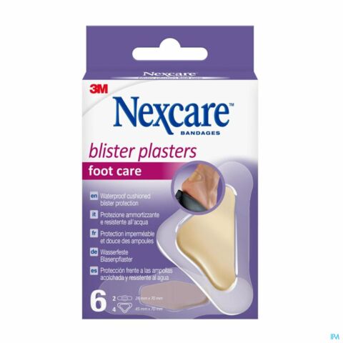 Nexcare 3m Blister Plaster Foot Care 6