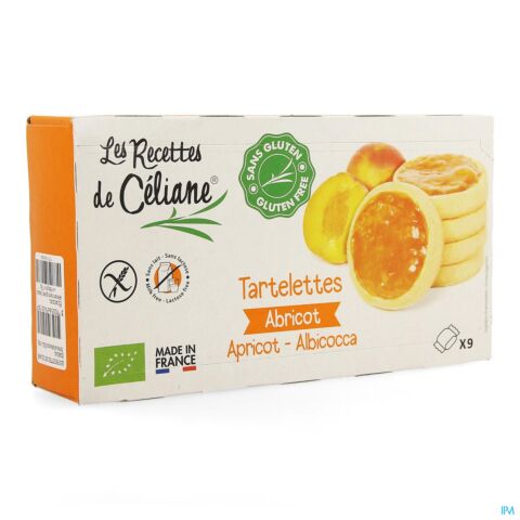 Celiane Tartelettes Abricot S/glut.bio 165g 4594