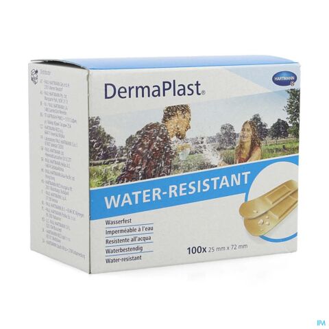 Dermaplast Water Resistant 25x72mm 100 5351522