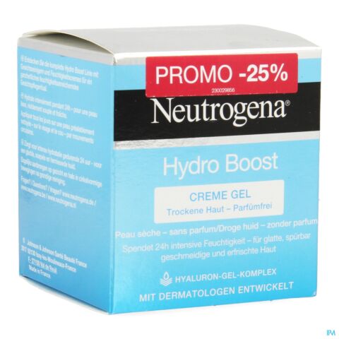 Neutrogena Hydroboost Creme Gelee 50ml Promo