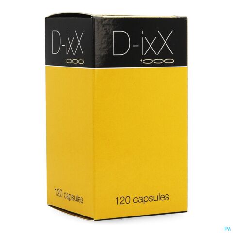 ixX Pharma D-ixX 1000 120 Gélules