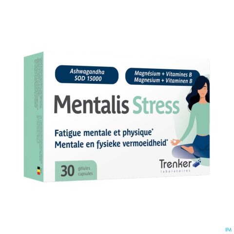Mentalis Stress Fatigue Mentale et Physique 30 Gélules