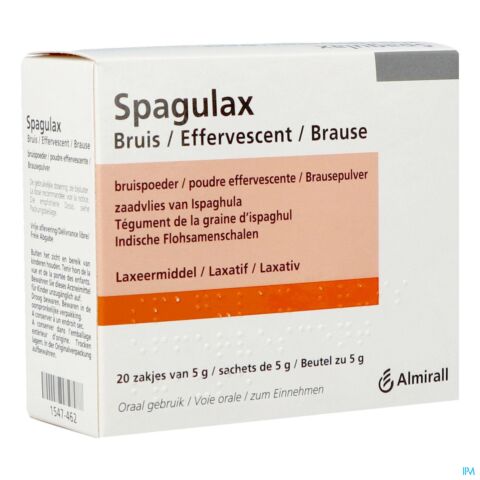 Spagulax Effervescent Poudre Effervescente 5g x 20 Sachets