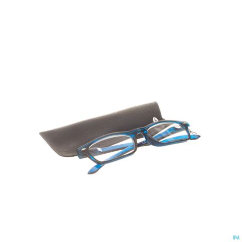 Pharmaglasses lunettes lecture diop.+4.00 dark blu